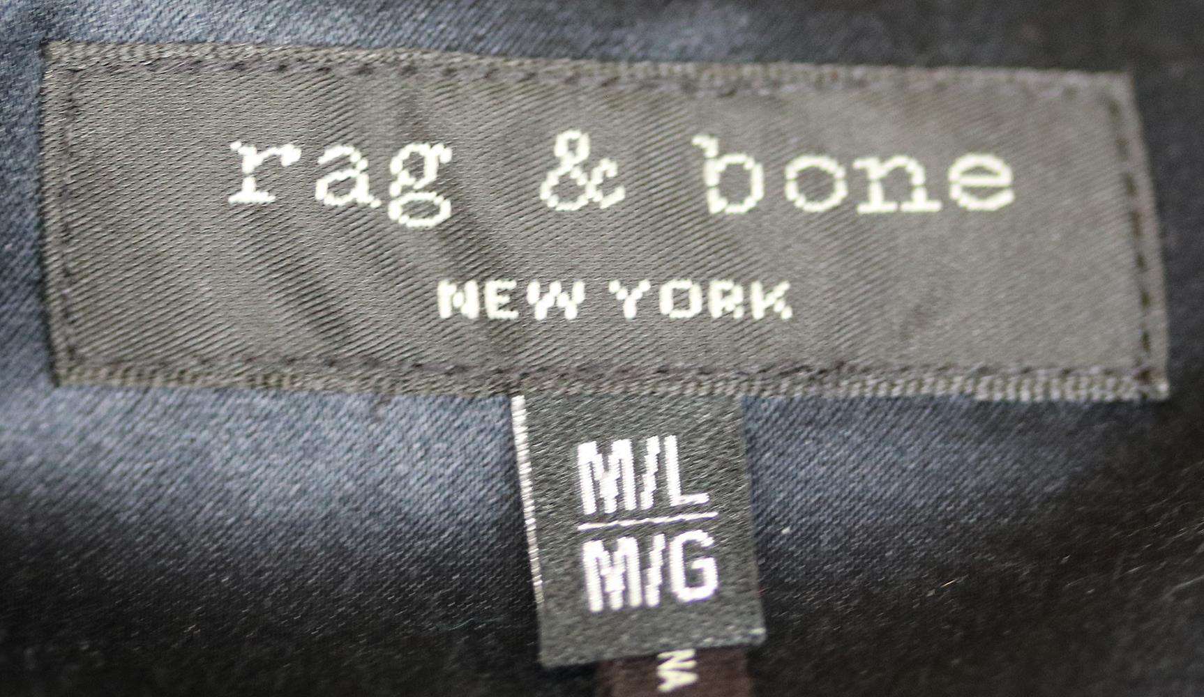 RAG AND BONE ELODIE FIL COUPÉ SILK BLEND DRESS LARGE - Image 5