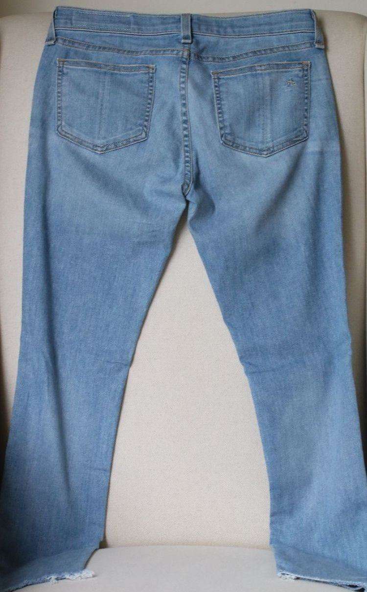 RAG AND BONE SLIM SKINNY JEANS IN BIRDIE W26 UK 8 - Image 3
