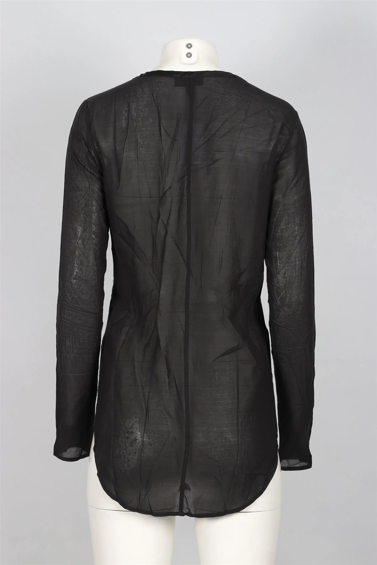 RAG & BONE BLACK WOOL TOP SMALL - Image 4