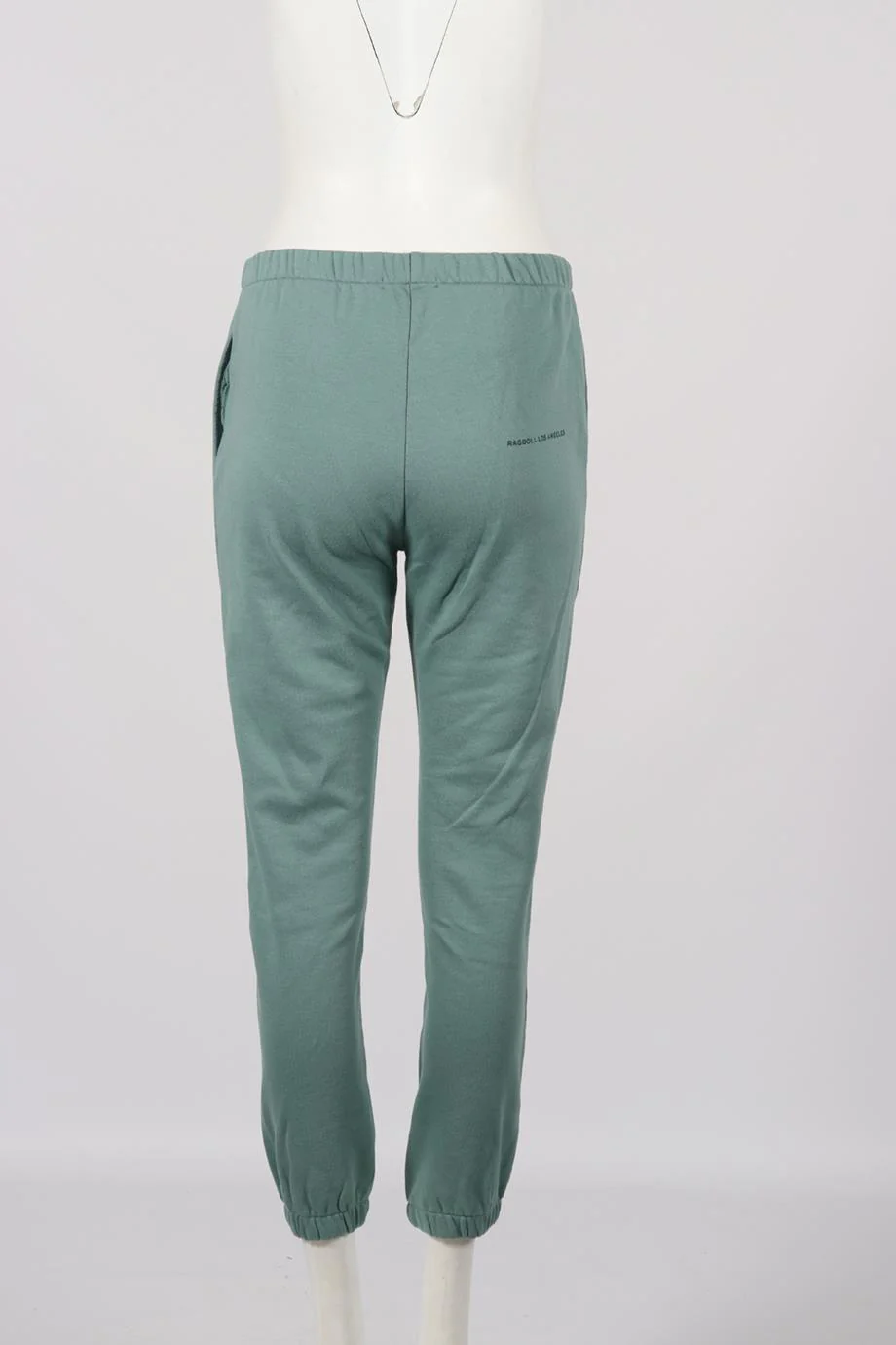 RAGDOLL EMBROIDERED COTTON JERSEY TRACK PANTS SMALL - Image 4