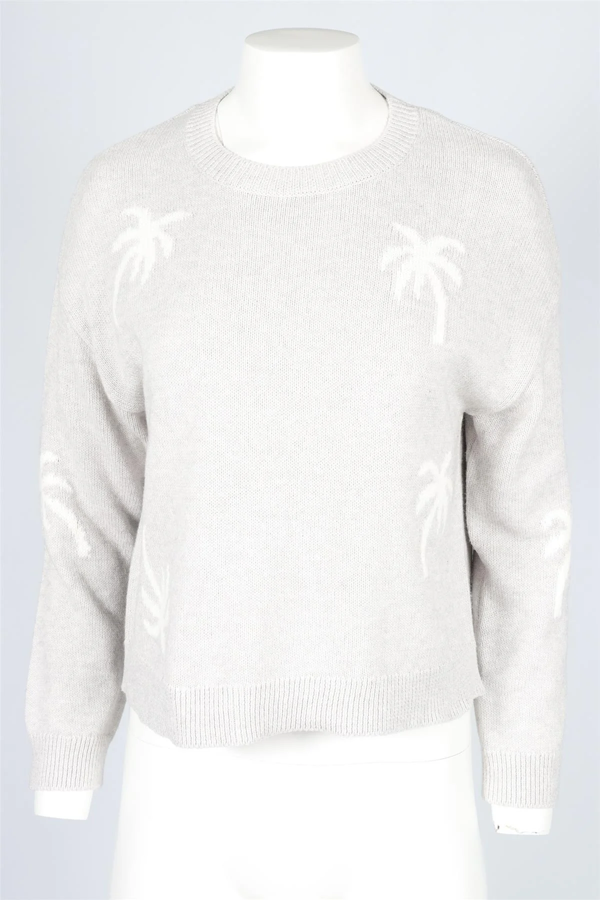 RAILS GREY COTTON BLEND SWEATER SMALL - Image 2