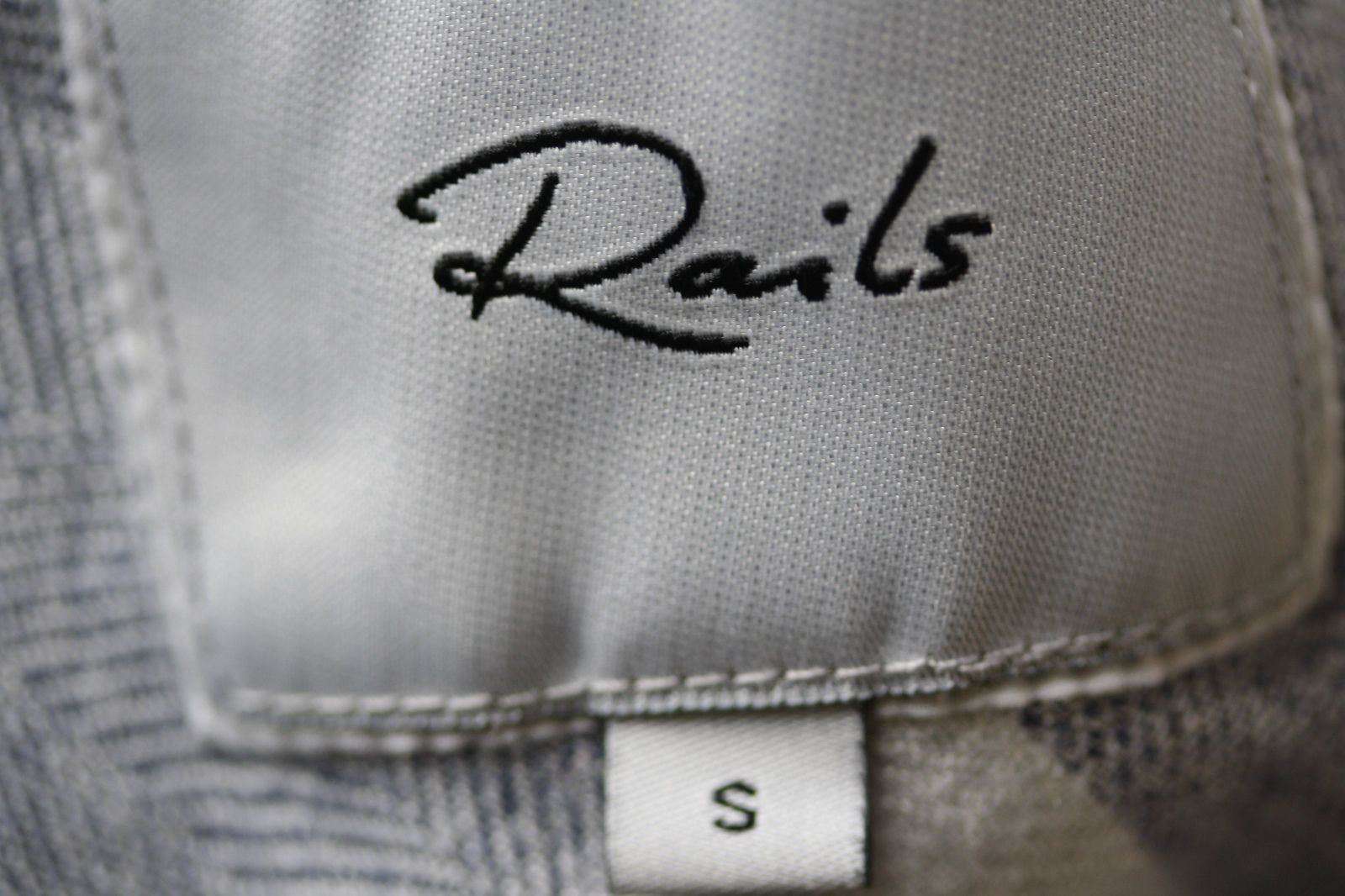 RAILS JORDYN PLAID SLEEVELESS HIGH-LOW RIVER WHITE SHIRT TUNIC DRESS SMALL - Image 7