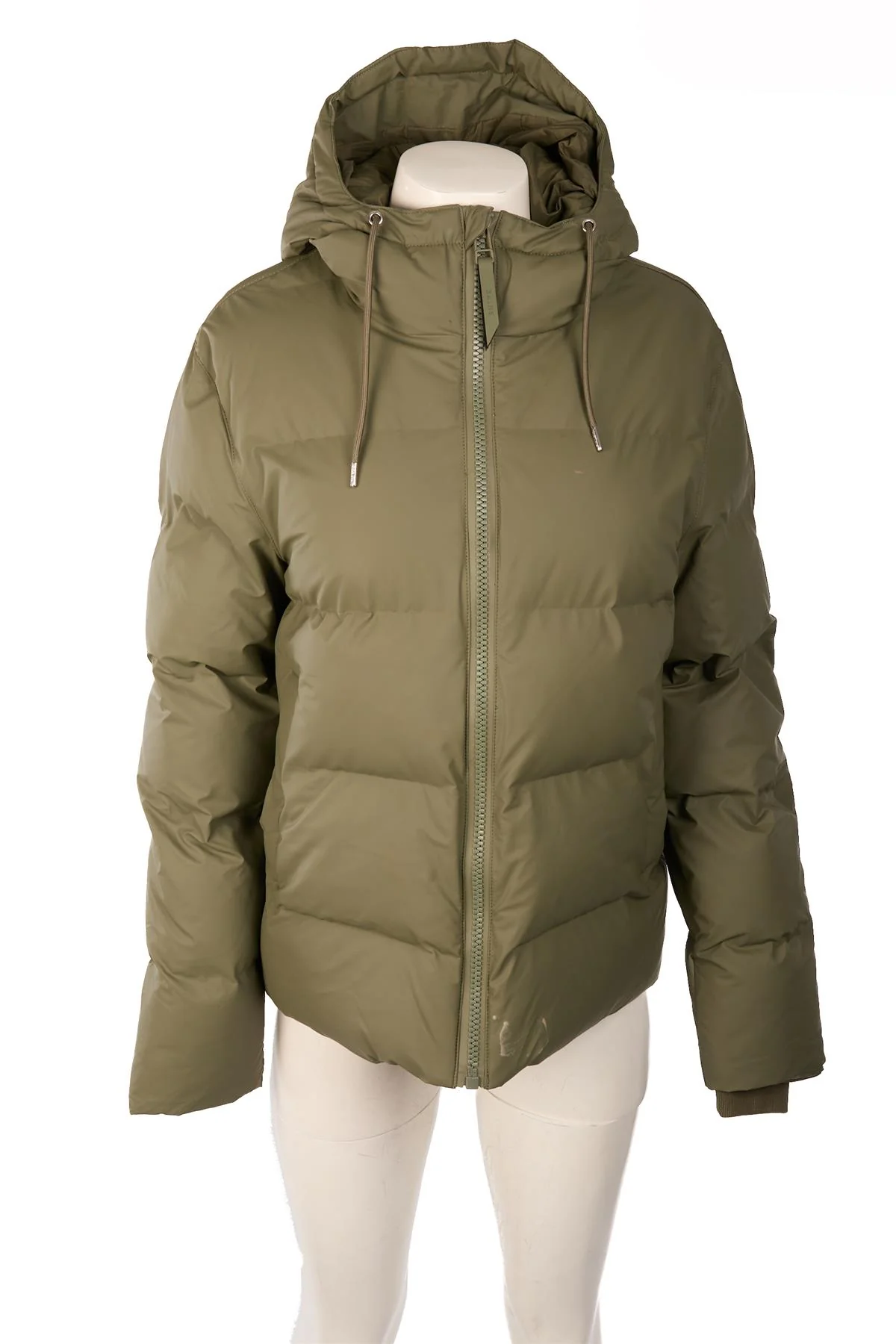 RAINS GREEN PADDED SHELL JACKET XSMALL-SMALL - Image 2