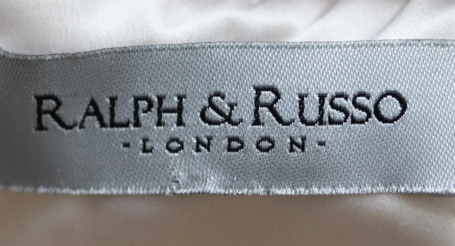 RALPH AND RUSSO ONE SHOULDER EMBELLISHED SILK MINI DRESS SMALL - Image 6