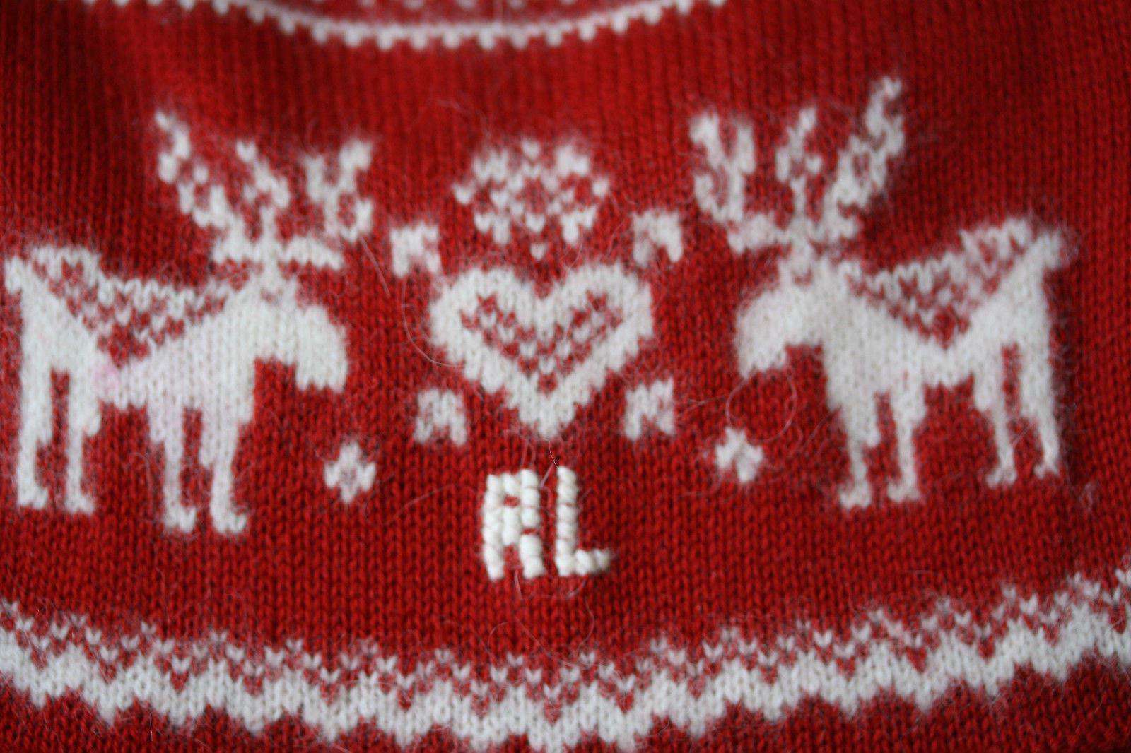 RALPH LAUREN BABY CABLE INTARSIA DRESS AND HAT 12 MONTHS - Image 4