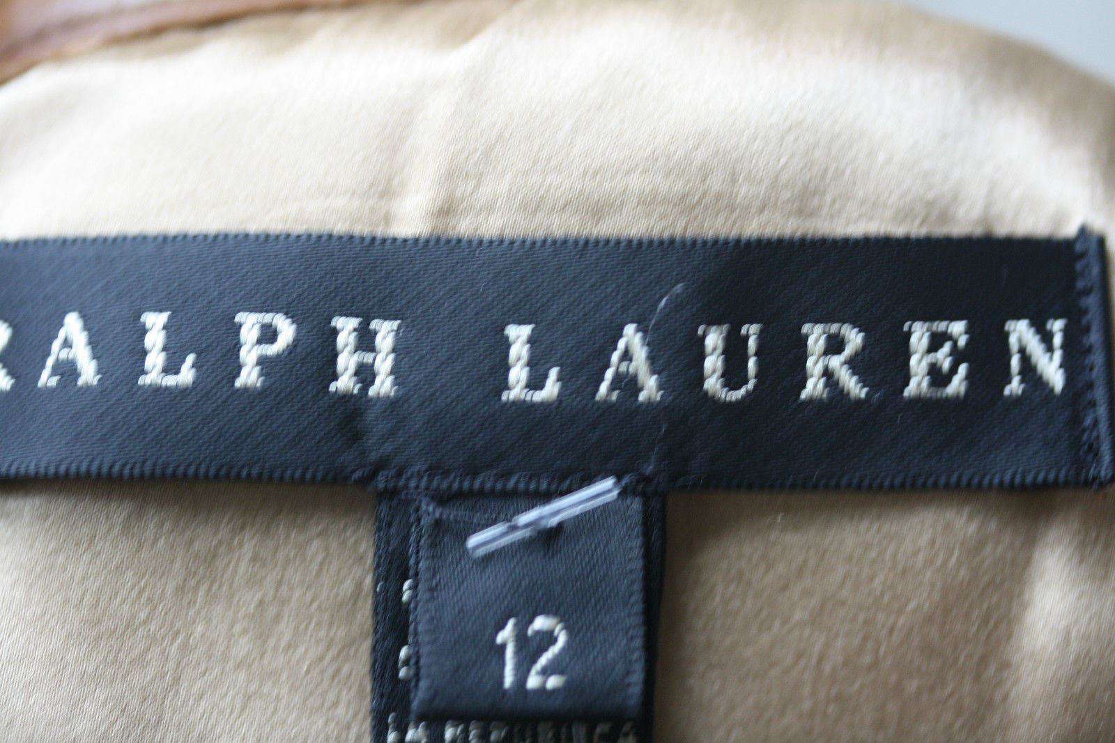 RALPH LAUREN BABY CAMEL HAIR DRESS UK 14 US 12 - Image 8