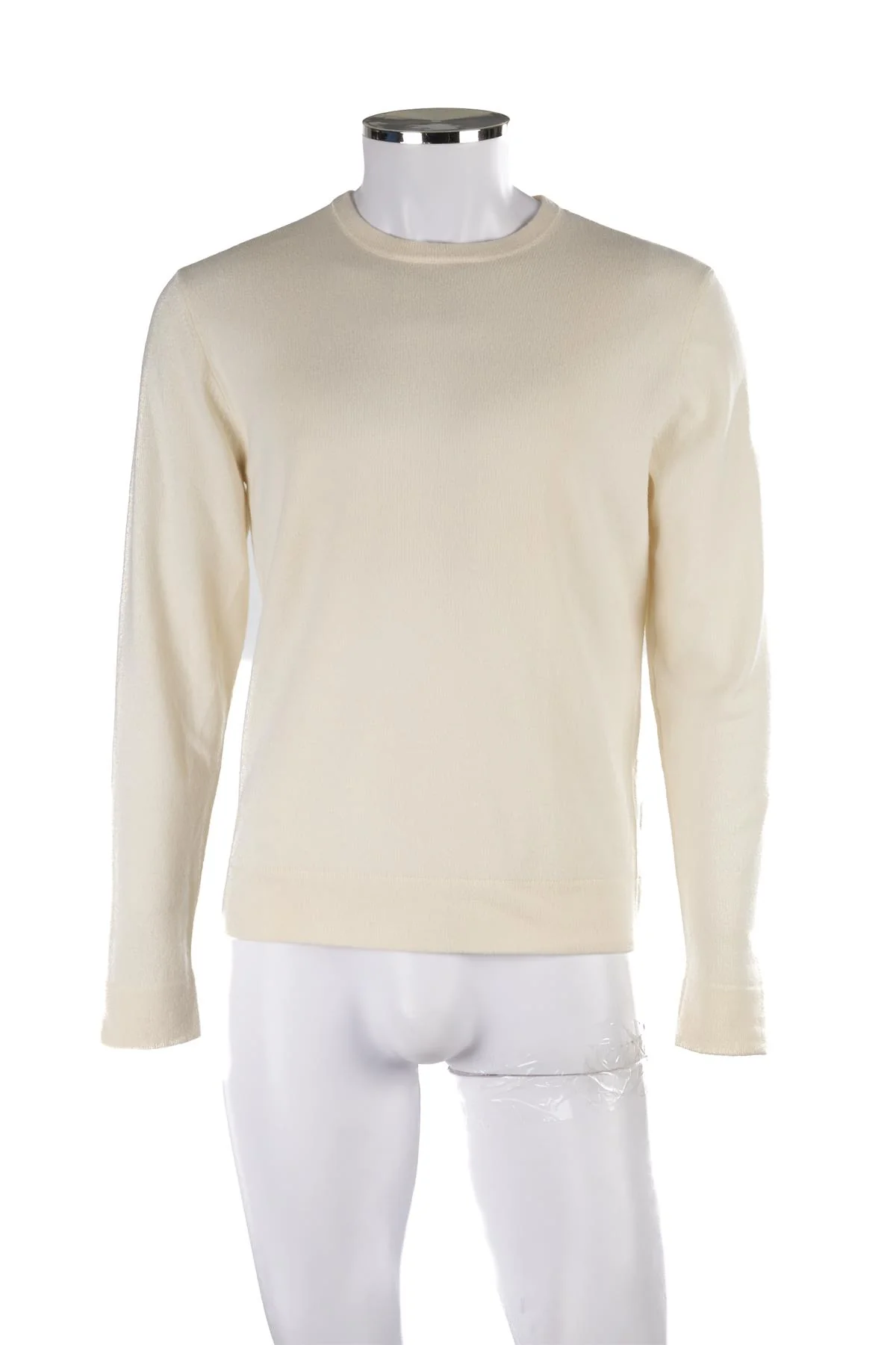 RALPH LAUREN BLACK LABEL CREAM CASHMERE SWEATER LARGE - Image 2