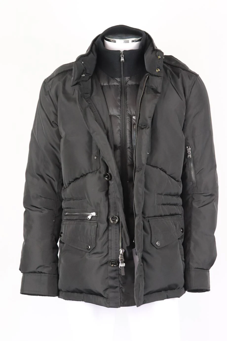 RALPH LAUREN BLACK LABEL MEN'S QUILTED GABARDINE DOWN JACKET LARGE - Image 4