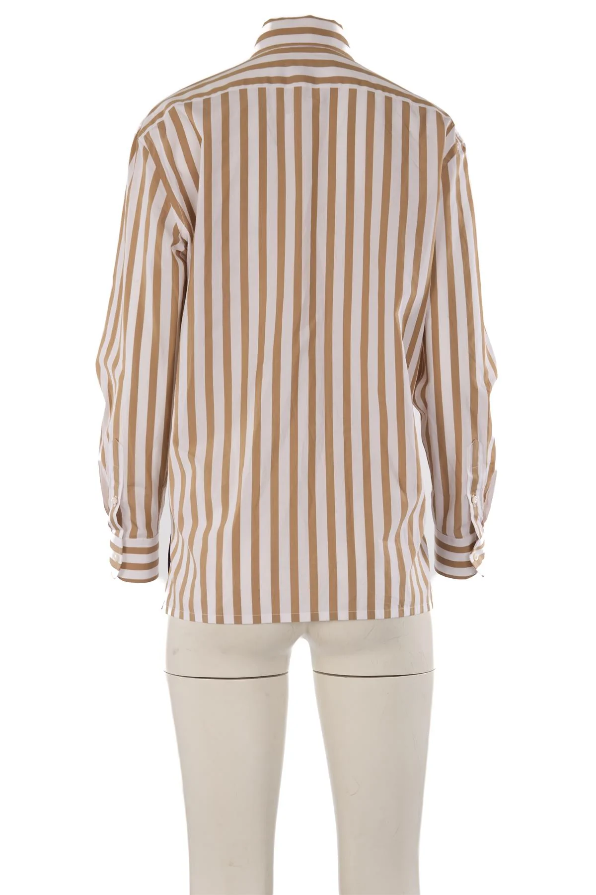RALPH LAUREN COLLECTION BEIGE COTTON SHIRT US 6 UK 10 - Image 4