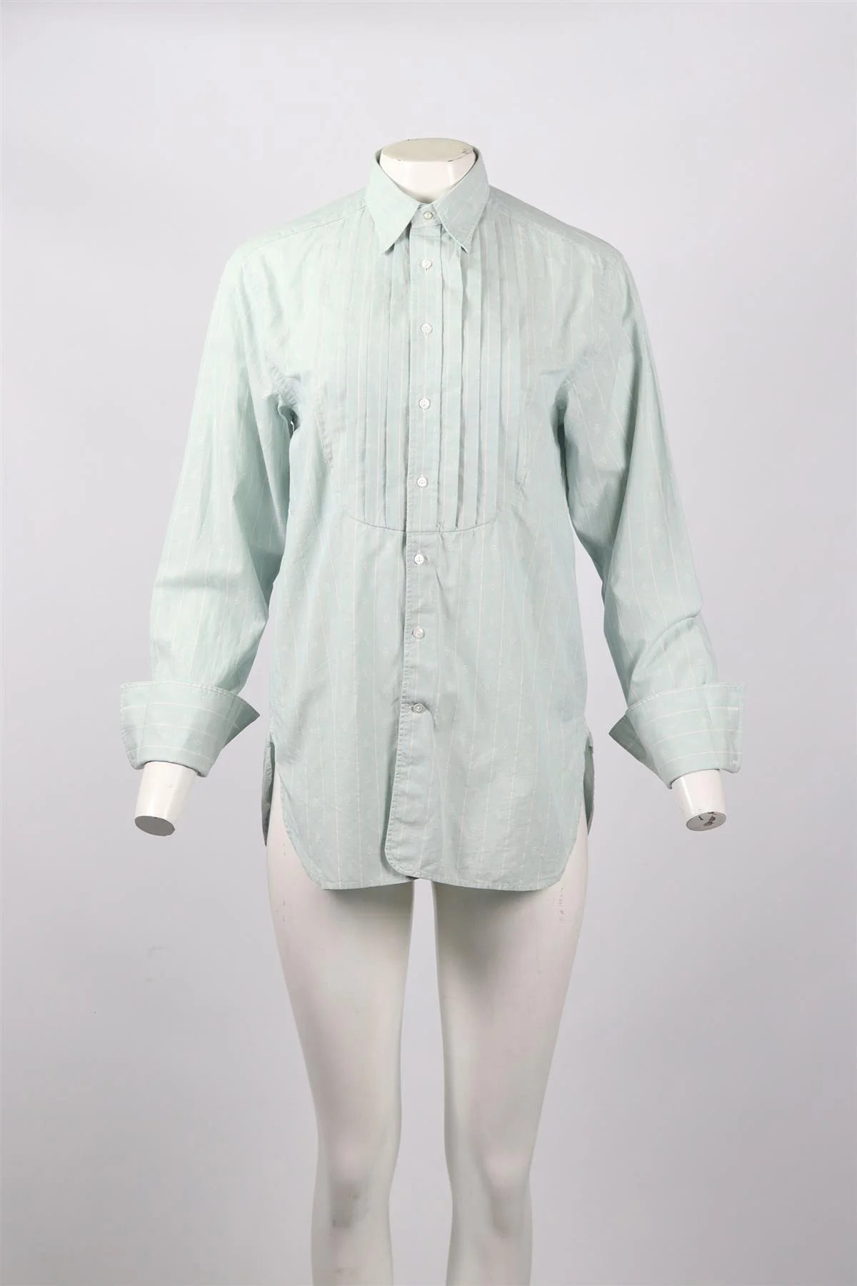 RALPH LAUREN COTTON TUXEDO SHIRT UK 8 - Image 2