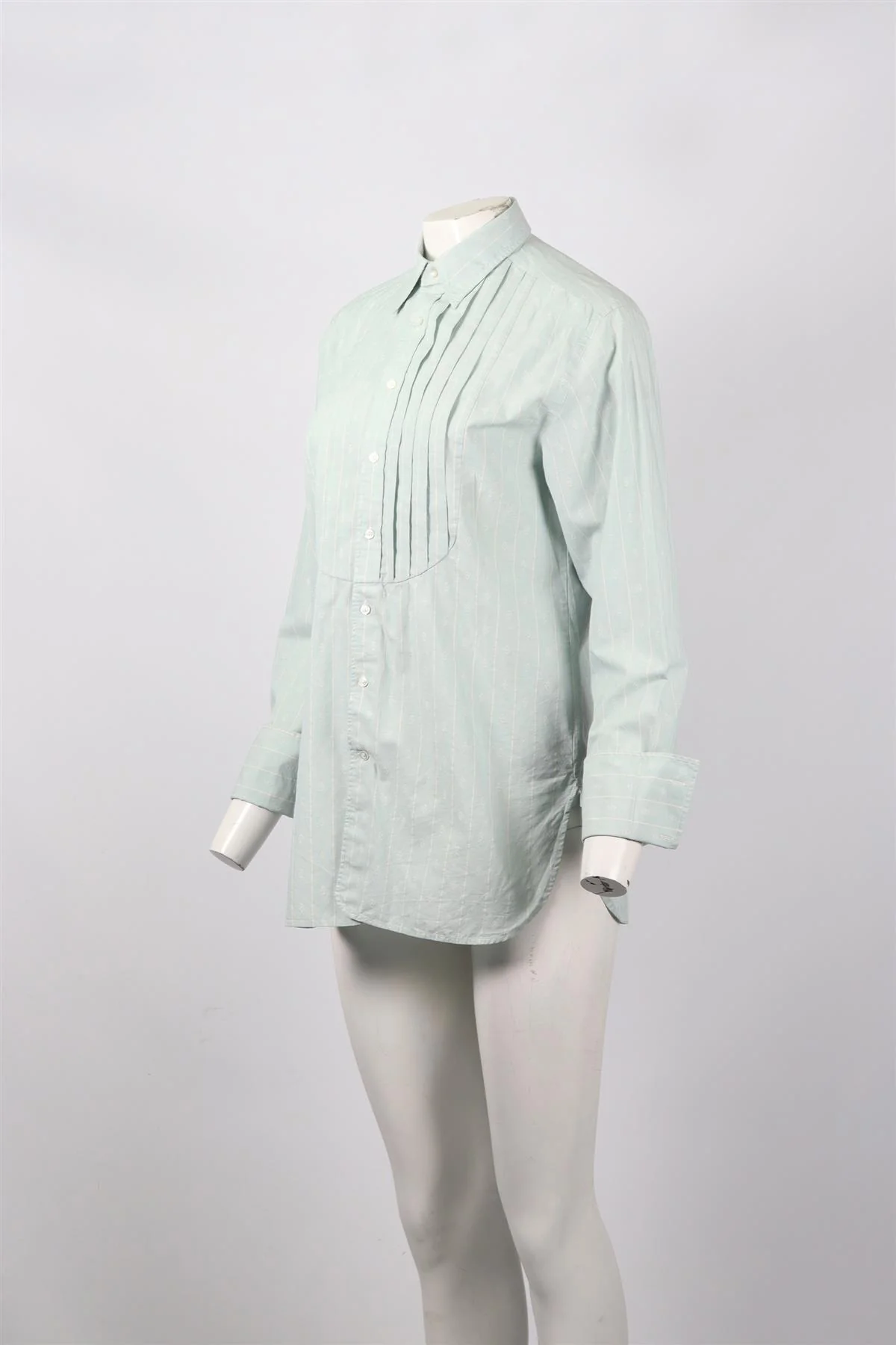 RALPH LAUREN COTTON TUXEDO SHIRT UK 8 - Image 3