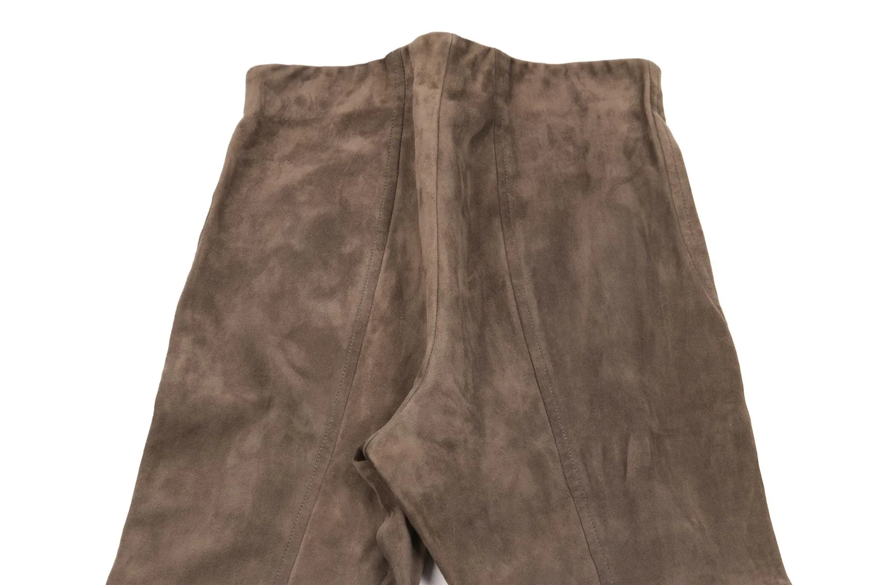 RALPH LAUREN GREY SUEDE SKINNY PANTS XSMALL - Image 5