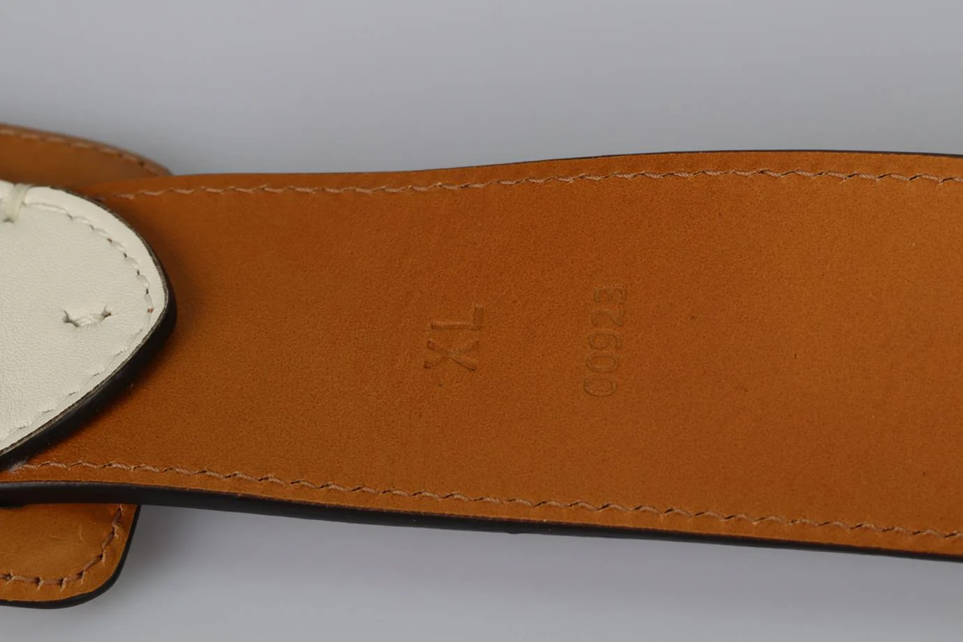 RALPH LAUREN LEATHER WAIST BELT - Image 7