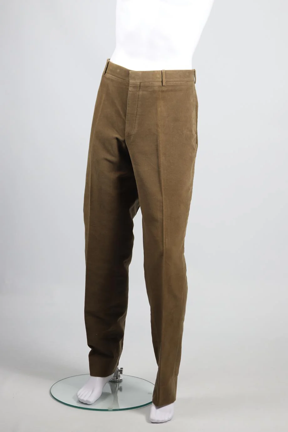 RALPH LAUREN MEN'S COTTON STRAIGHT LEG PANTS FR 40 UK/US WAIST 32 - Image 3