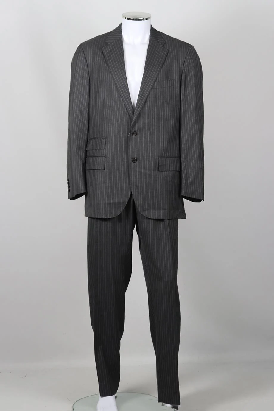 RALPH LAUREN MEN'S STRIPED WOOL SUIT FR 44 UK 36 - Image 2