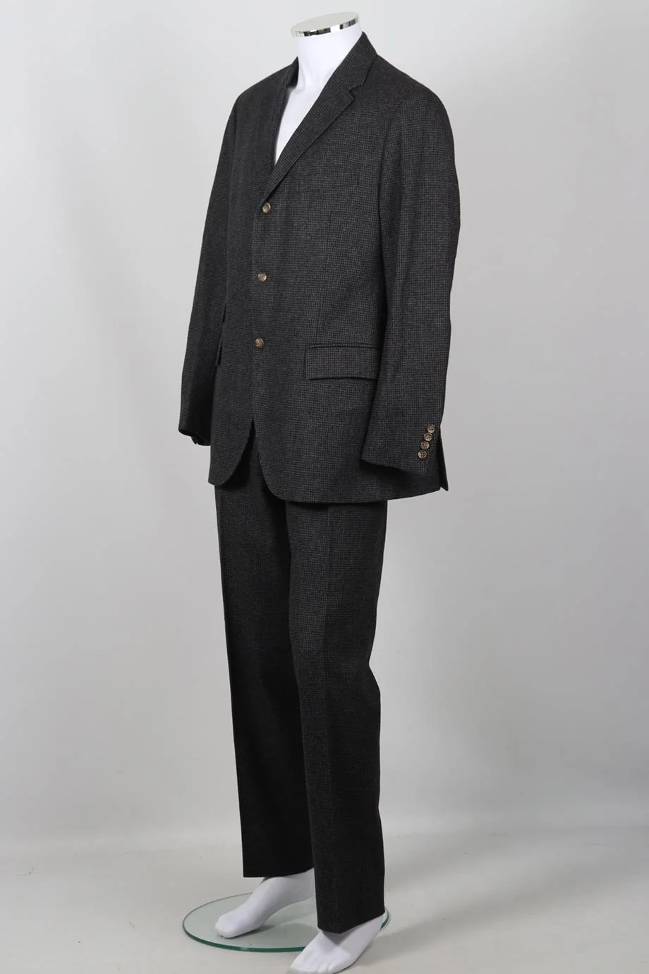 RALPH LAUREN MEN'S WOOL AND CASHMERE BLEND SUIT FR 44 UK 36 - Image 3