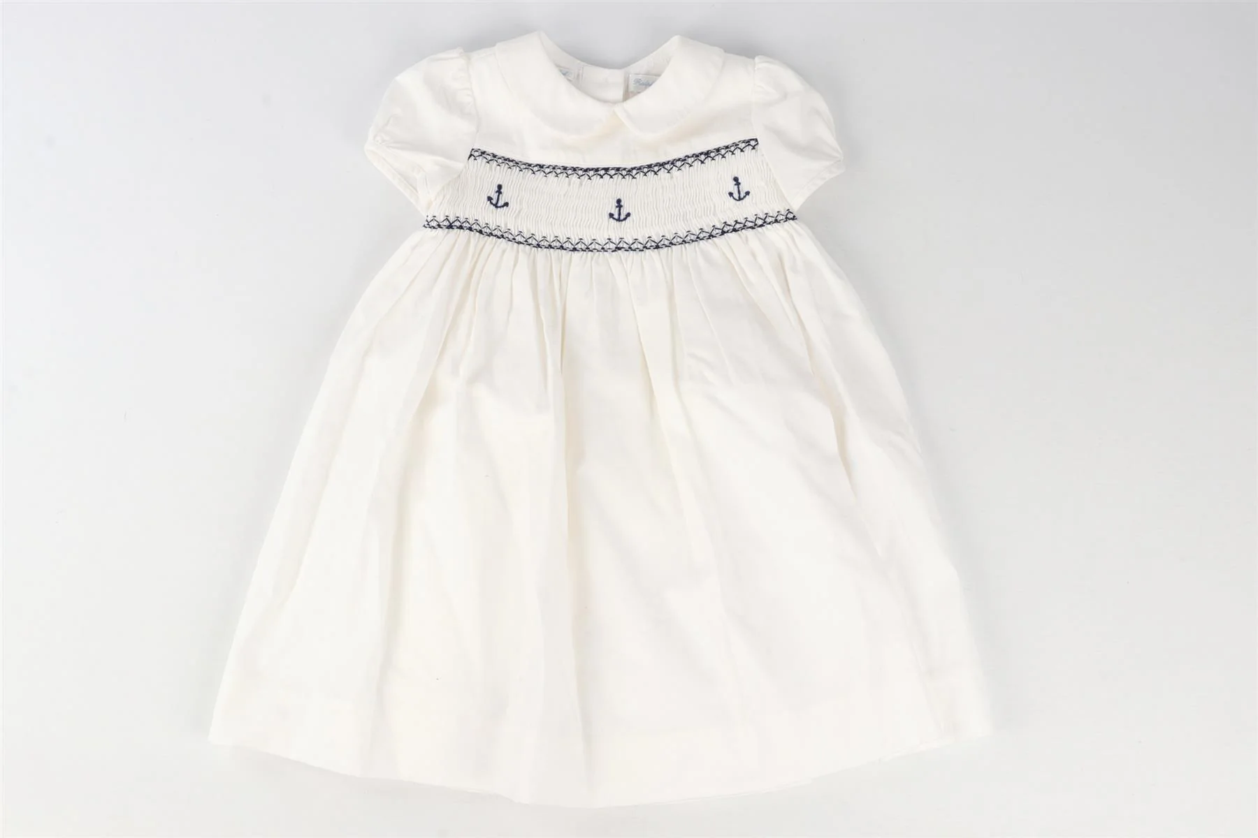 RALPH LAUREN WHITE BABY GIRLS DRESS AND BLOOMERS 18 MONTHS - Image 3