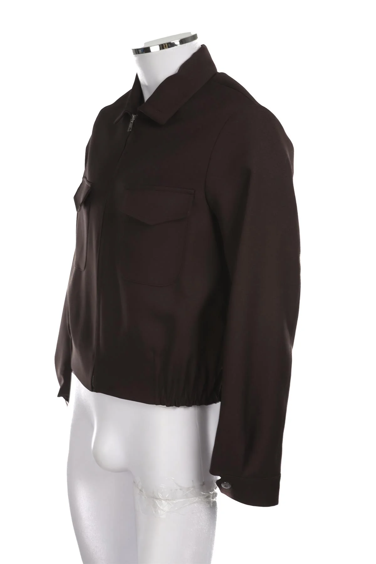 RANDOM IDENTITIES MENS BROWN WOVEN JACKET XSMALL - Image 3