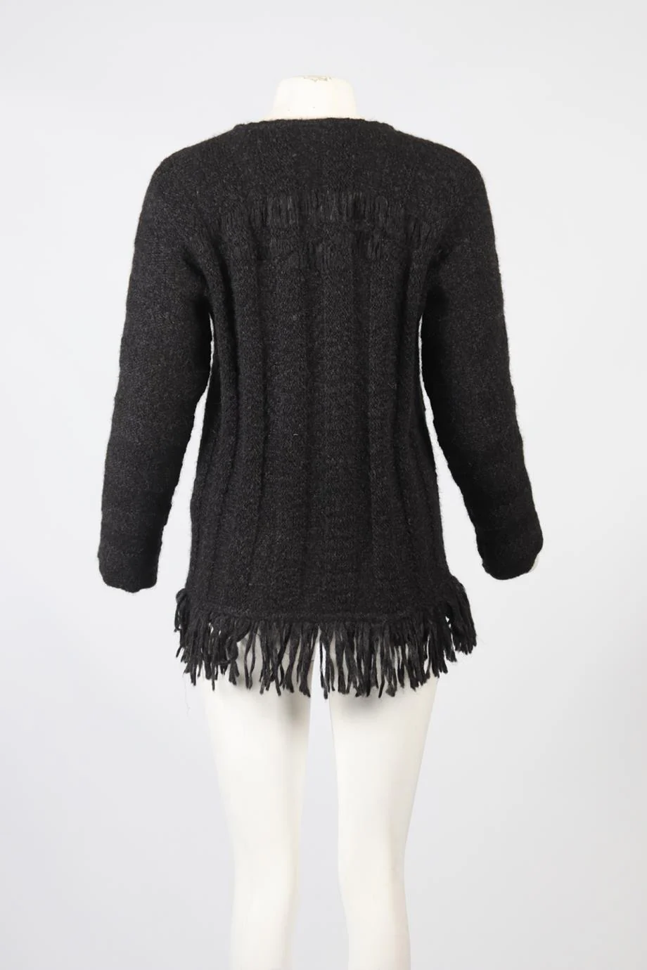 RAQUEL ALLEGRA ALPACA BLEND SWEATER UK 8 - Image 4