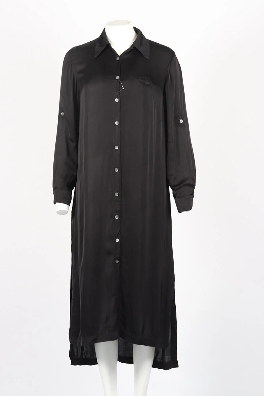 RAQUEL ALLEGRA COTTON BLEND MIDI DRESS UK 10 - Image 2