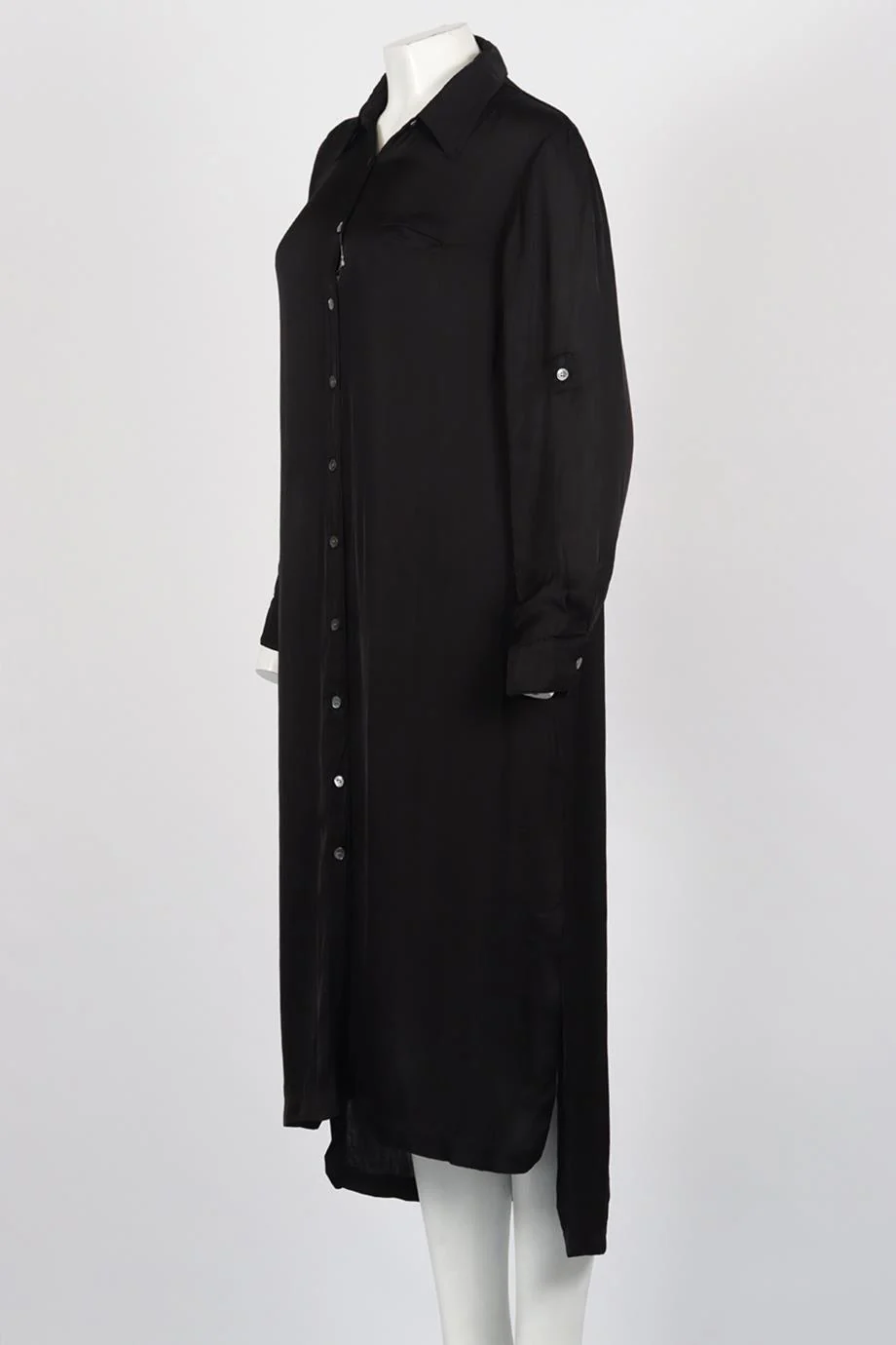 RAQUEL ALLEGRA COTTON BLEND MIDI DRESS UK 10 - Image 3