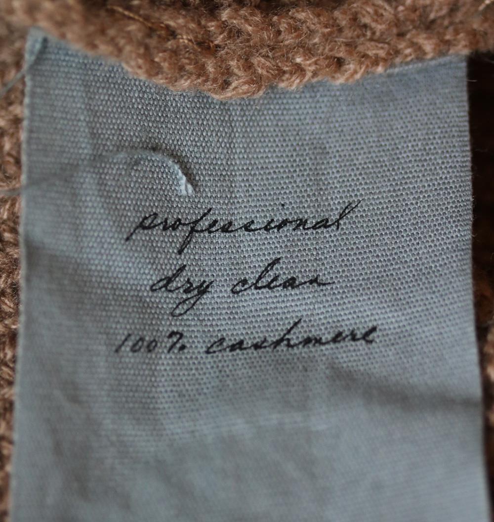 RAQUEL ALLEGRA DISTRESSED CASHMERE SWEATER UK 10 - Image 6