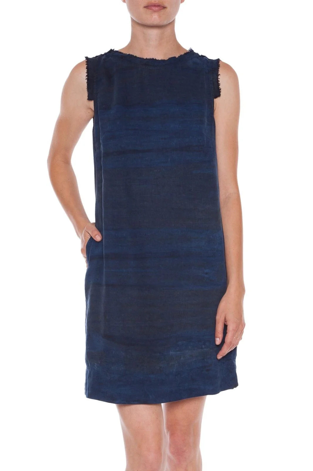 RAQUEL ALLEGRA SLEEVELESS SHIFT DRESS 1 UK 8 - Image 8