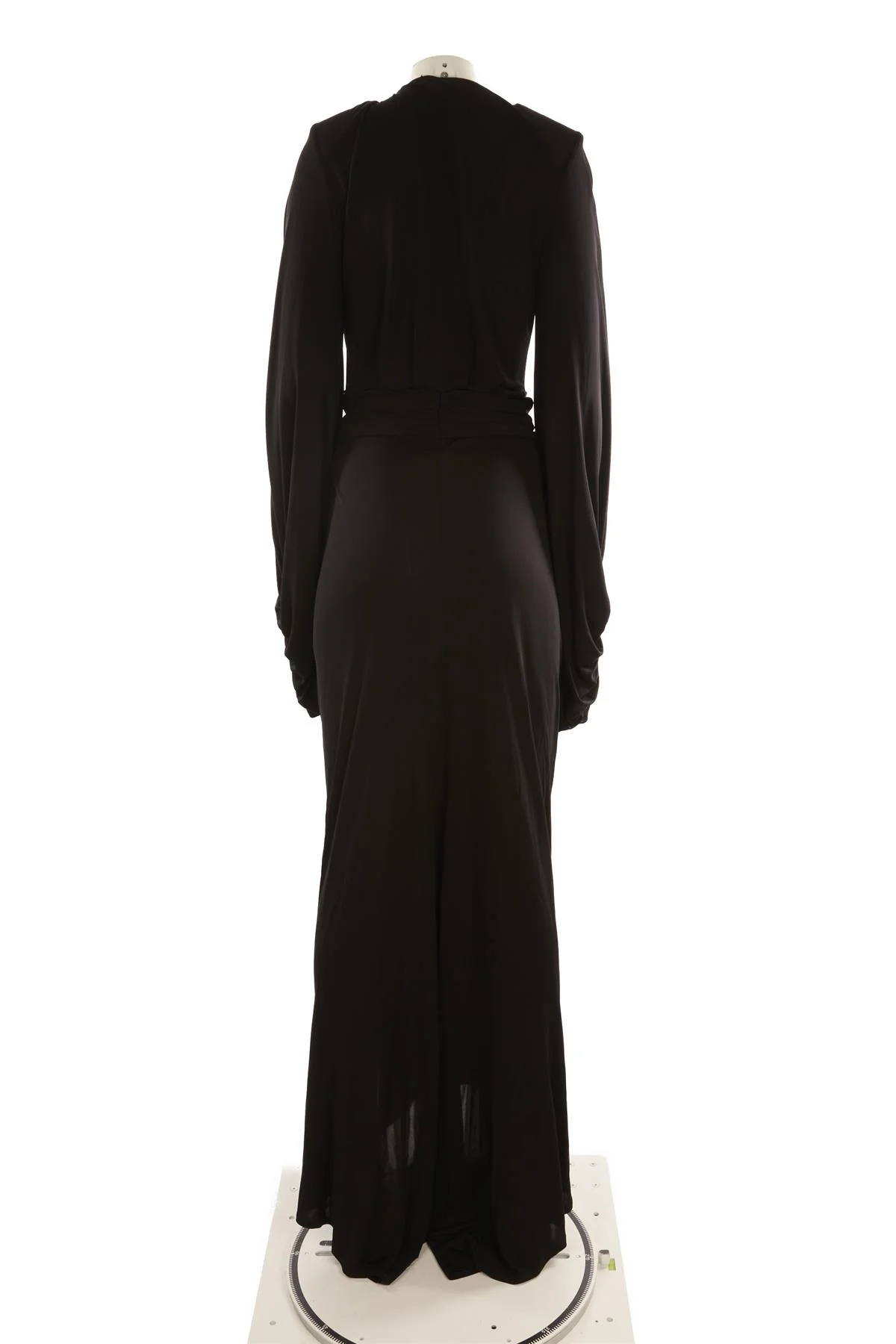 RAT & BOA BLACK JERSEY MAXI DRESS SMALL - Image 4