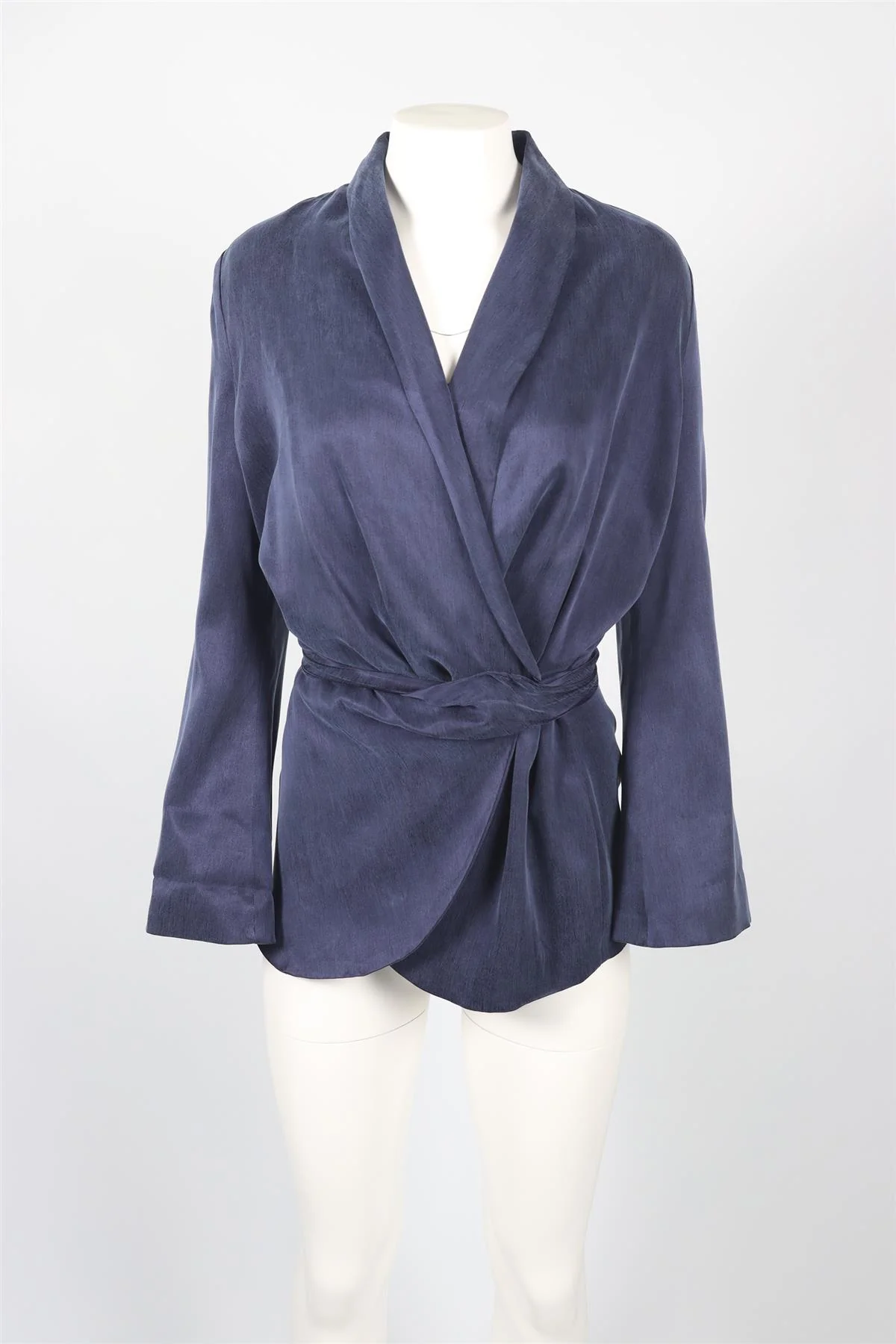 RAT & BOA BLUE WOVEN BLAZER MEDIUM - Image 2