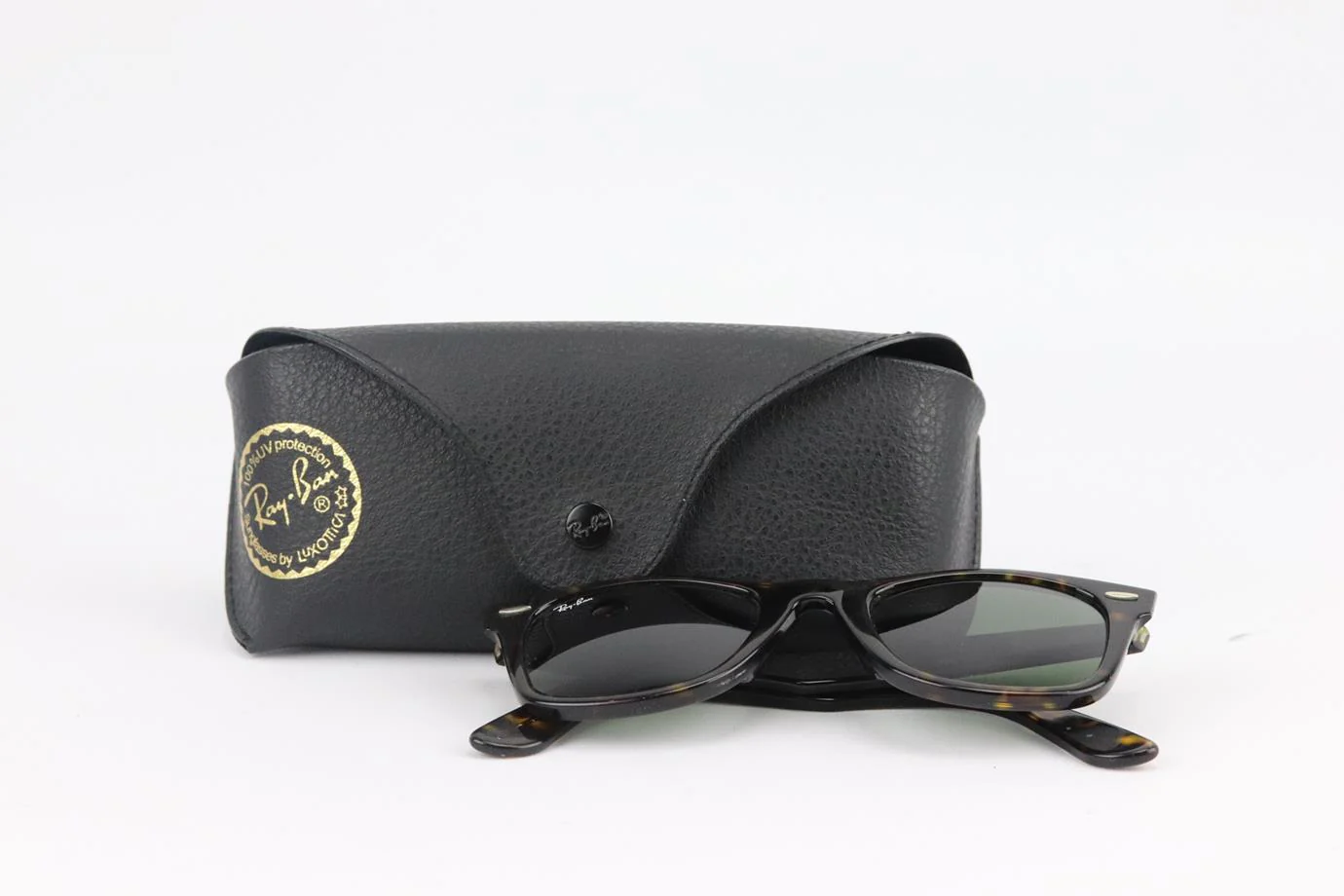 RAY BAN SQUARE FRAME TORTOISESHELL ACETATE SUNGLASSES - Image 8