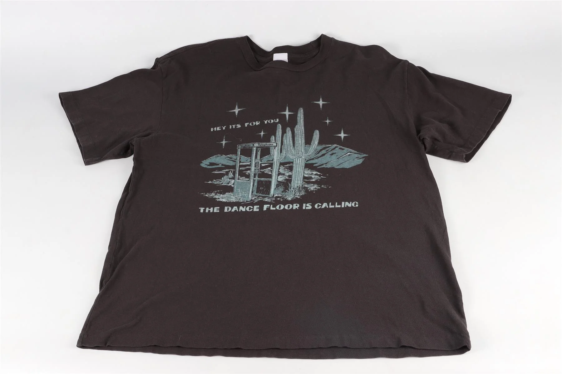 RE/DONE BLACK COTTON T-SHIRT SMALL - Image 2