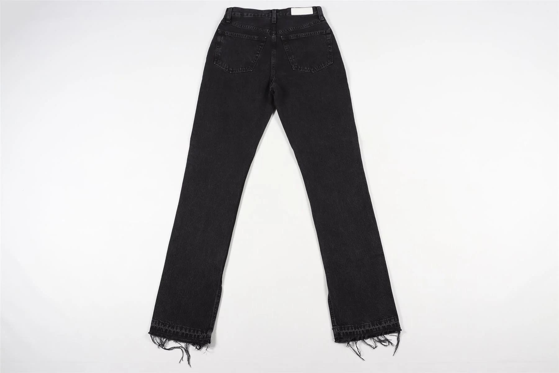 RE/DONE BLACK STRAIGHT LEG JEANS W24 - Image 4
