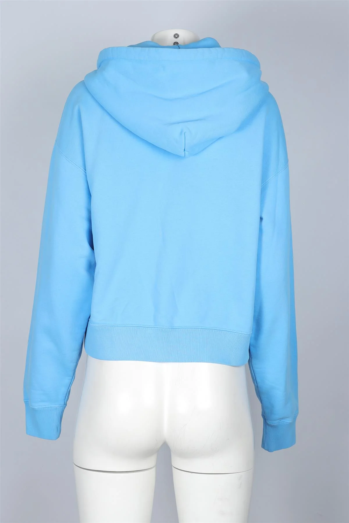 RE/DONE BLUE COTTON HOODIE SMALL - Image 4