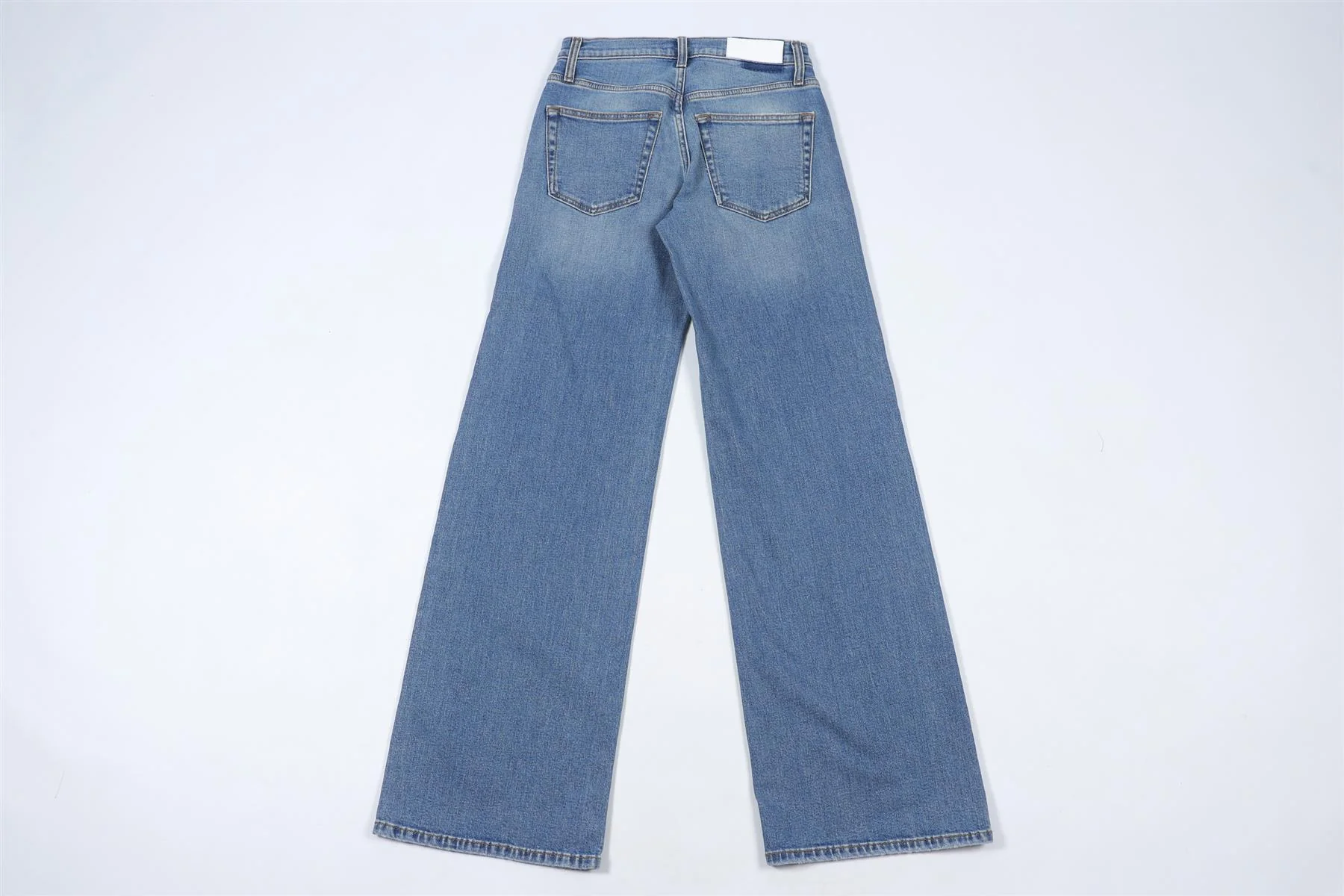 RE/DONE BLUE DENIM JEANS W24 UK 6 - Image 4