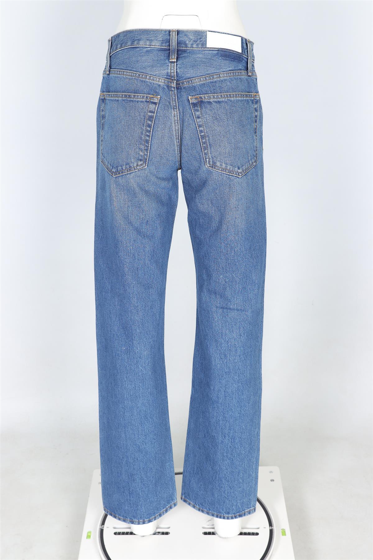 RE/DONE BLUE DENIM JEANS W24 UK 6 - Image 4