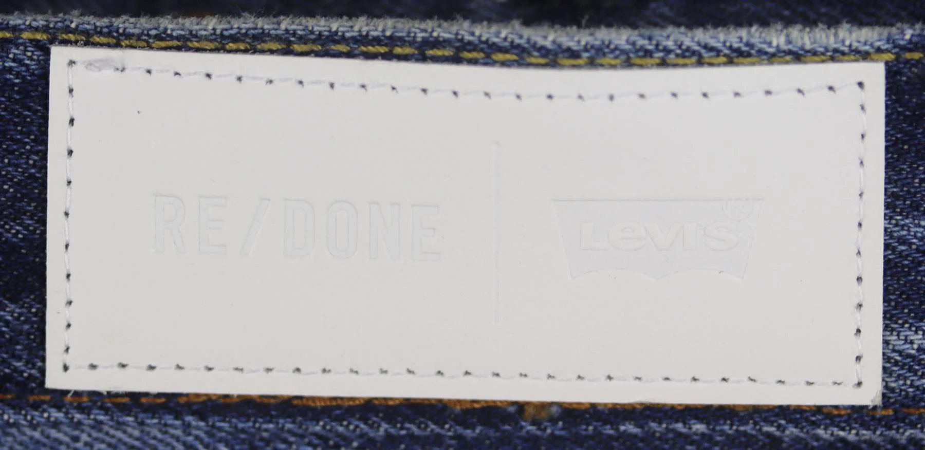 RE/DONE DISTRESSED HIGH WAISTED DENIM SHORTS W24 UK 6 - Image 4
