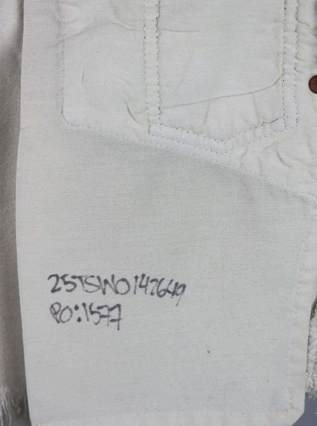 RE/DONE DISTRESSED HIGH WAISTED DENIM SHORTS W25 UK 6/8 - Image 6