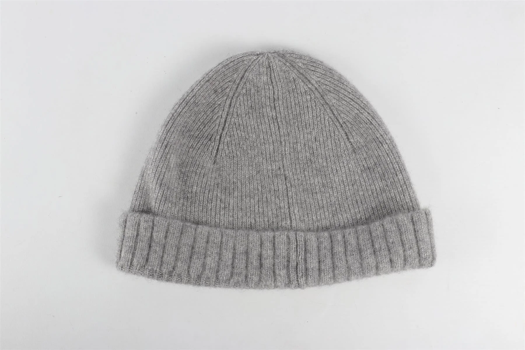 RE/DONE GREY CASHMERE BEANIE - Image 4
