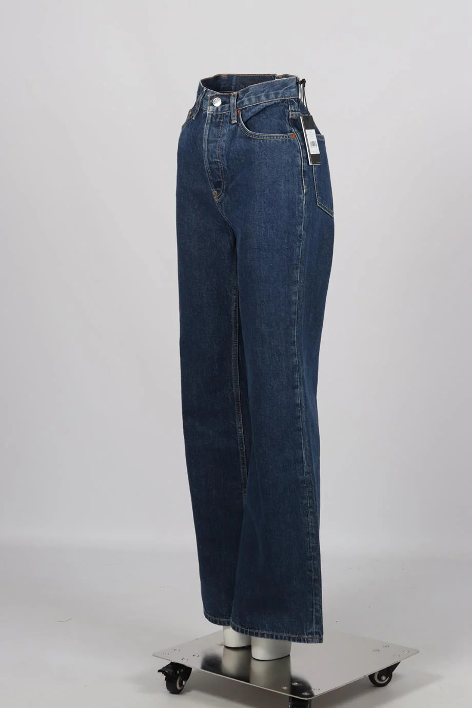 RE/DONE HIGH RISE FLARED JEANS W25 UK 6-8 - Image 3