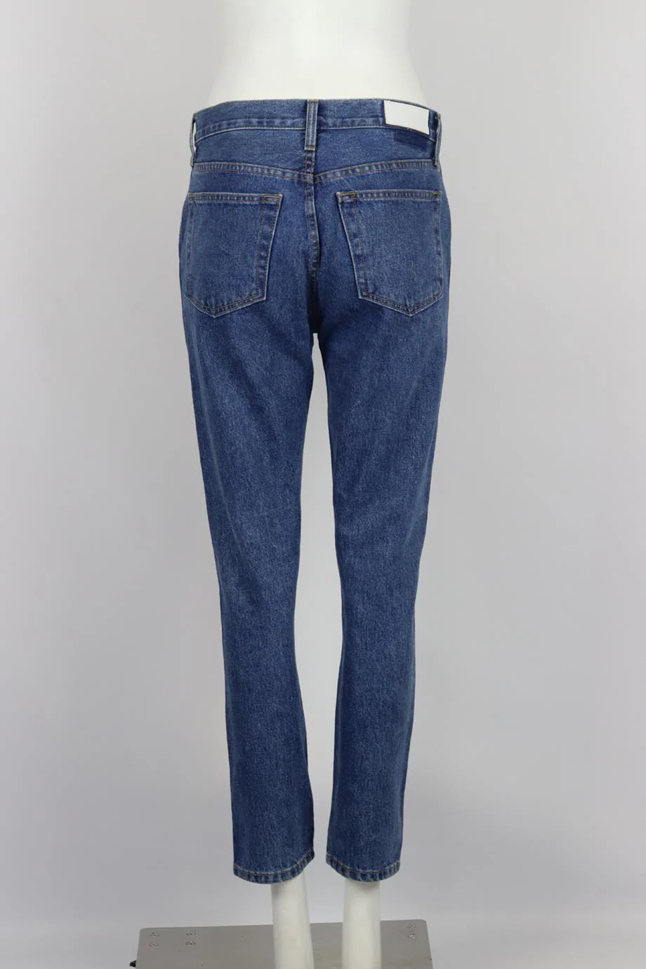 RE/DONE HIGH RISE STRAIGHT LEG DENIM JEANS W29 UK 10/12 - Image 4