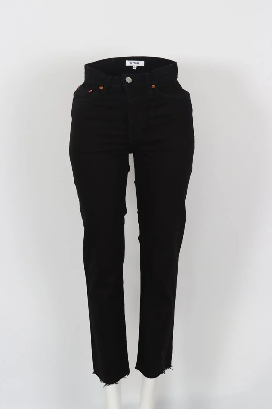 RE/DONE HIGH RISE STRAIGHT LEG JEANS W25 UK 6-8 - Image 2