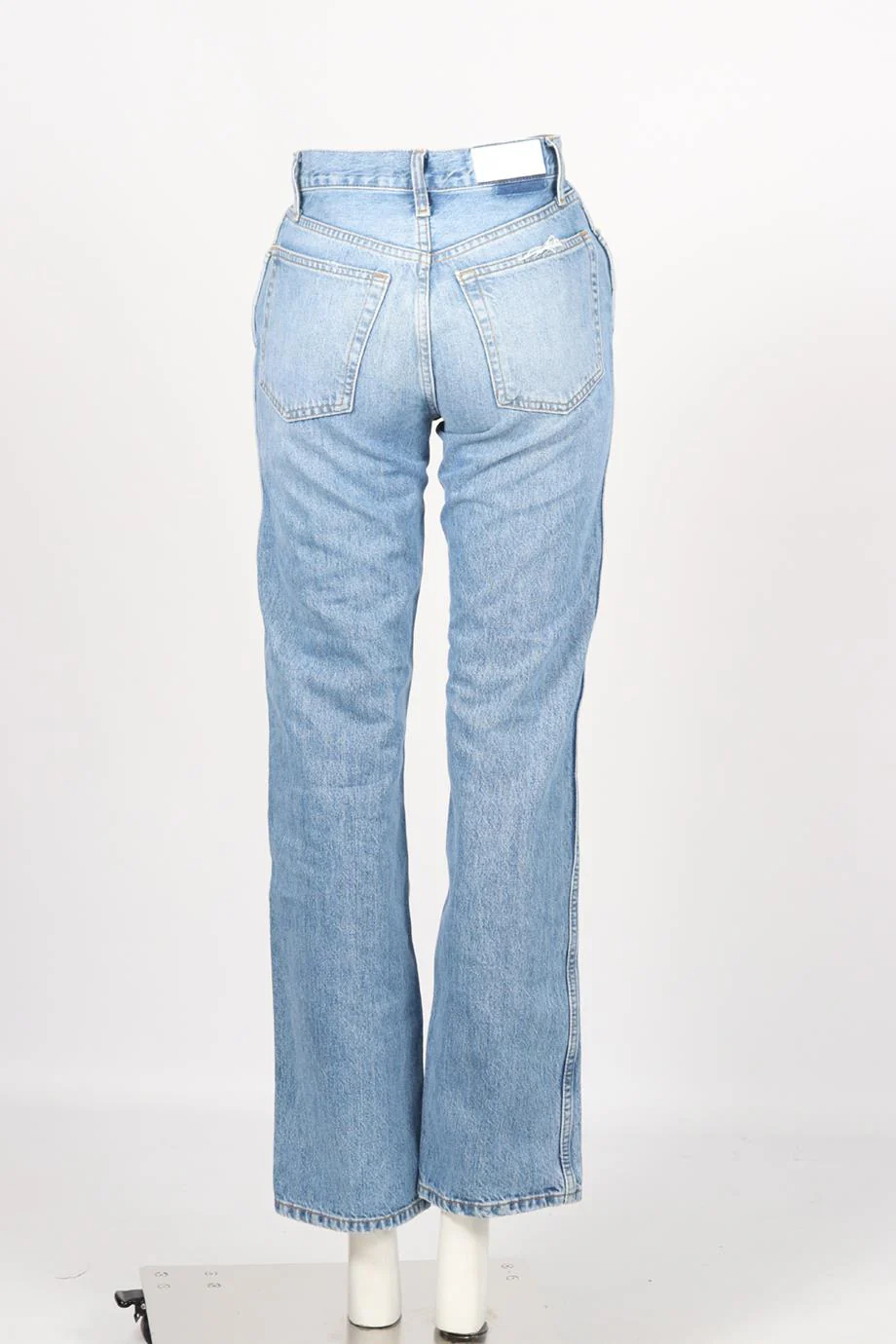 RE/DONE HIGH RISE STRAIGHT LEG JEANS W25 UK 6-8 - Image 4