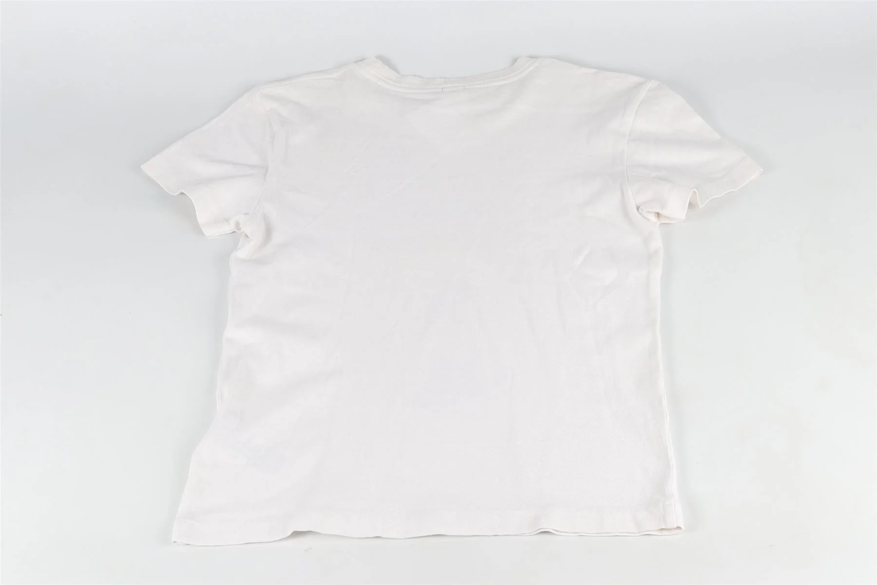 RE/DONE WHITE COTTON T-SHIRT XSMALL - Image 5