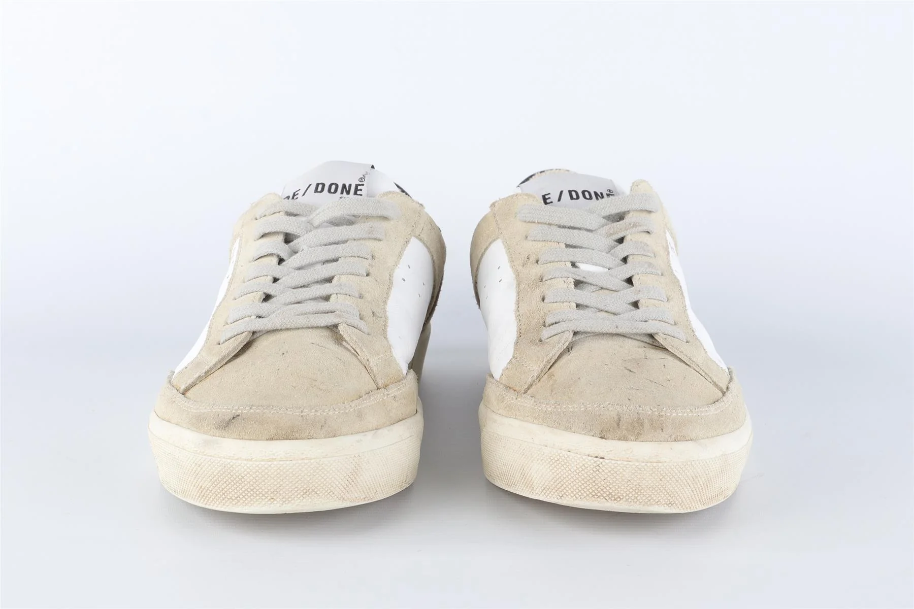 REDONE WHITE SUEDE SNEAKERS EU 40 UK 7 US 10 - Image 3