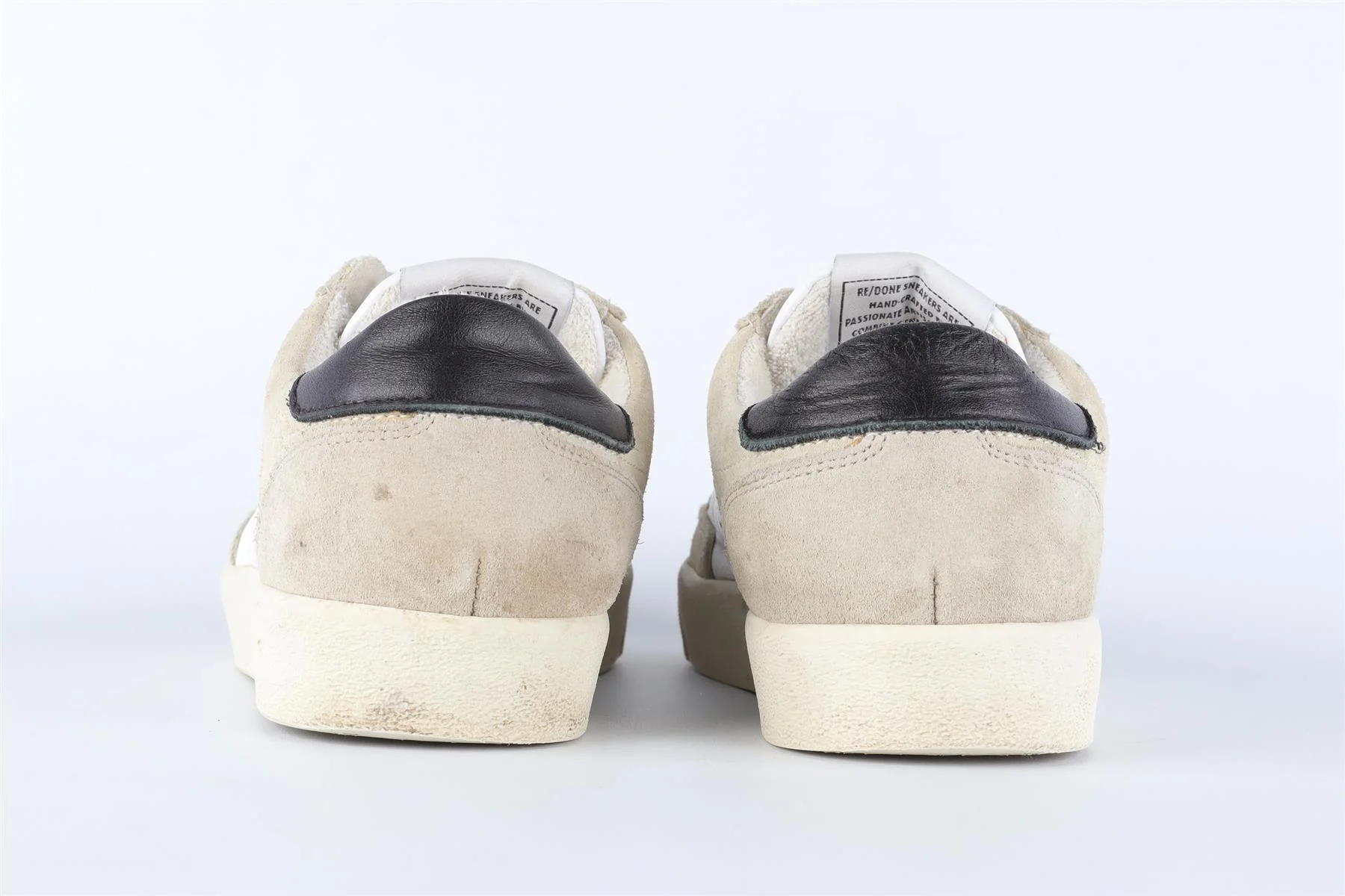 REDONE WHITE SUEDE SNEAKERS EU 40 UK 7 US 10 - Image 5