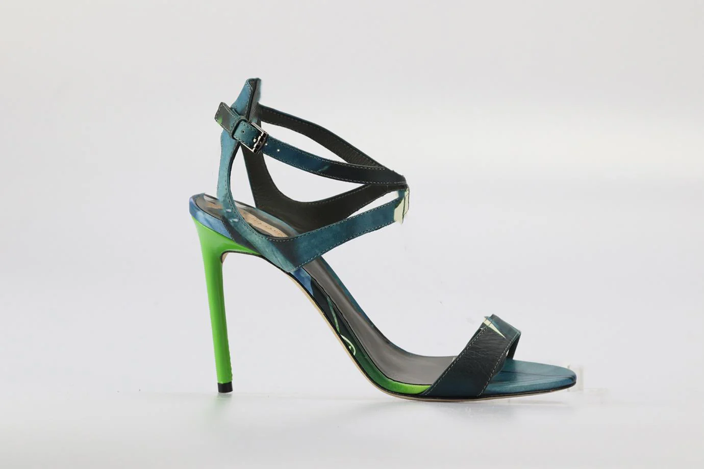 REED KRAKOFF PRINTED LEATHER SANDALS EU 38 UK 5 US 8 - Image 2