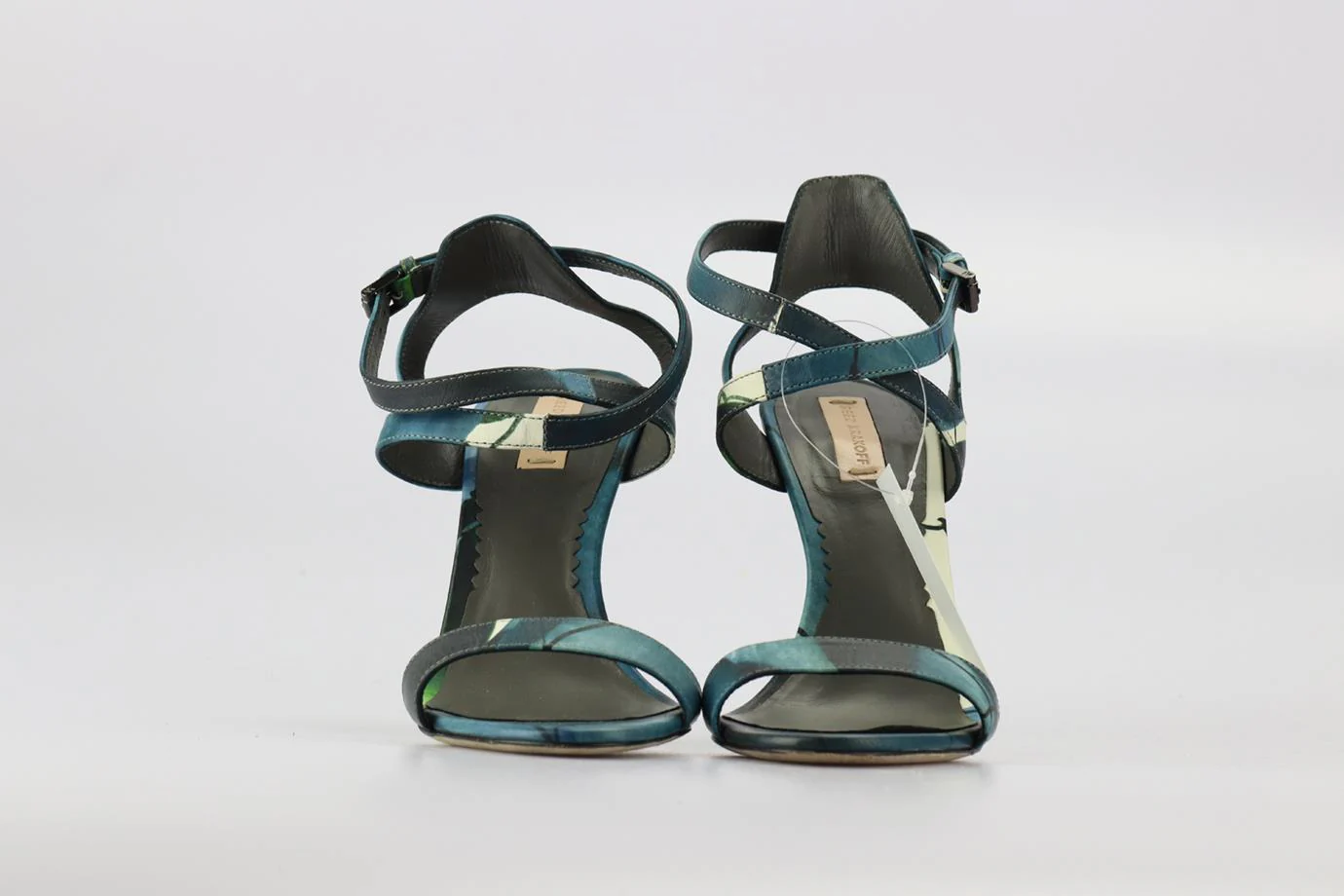 REED KRAKOFF PRINTED LEATHER SANDALS EU 38 UK 5 US 8 - Image 3