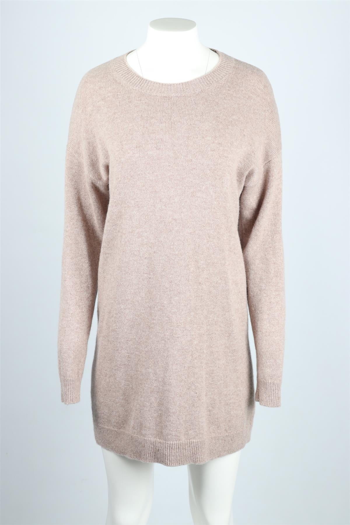 REFORMATION BEIGE CASHMERE SWEATER SMALL - Image 2