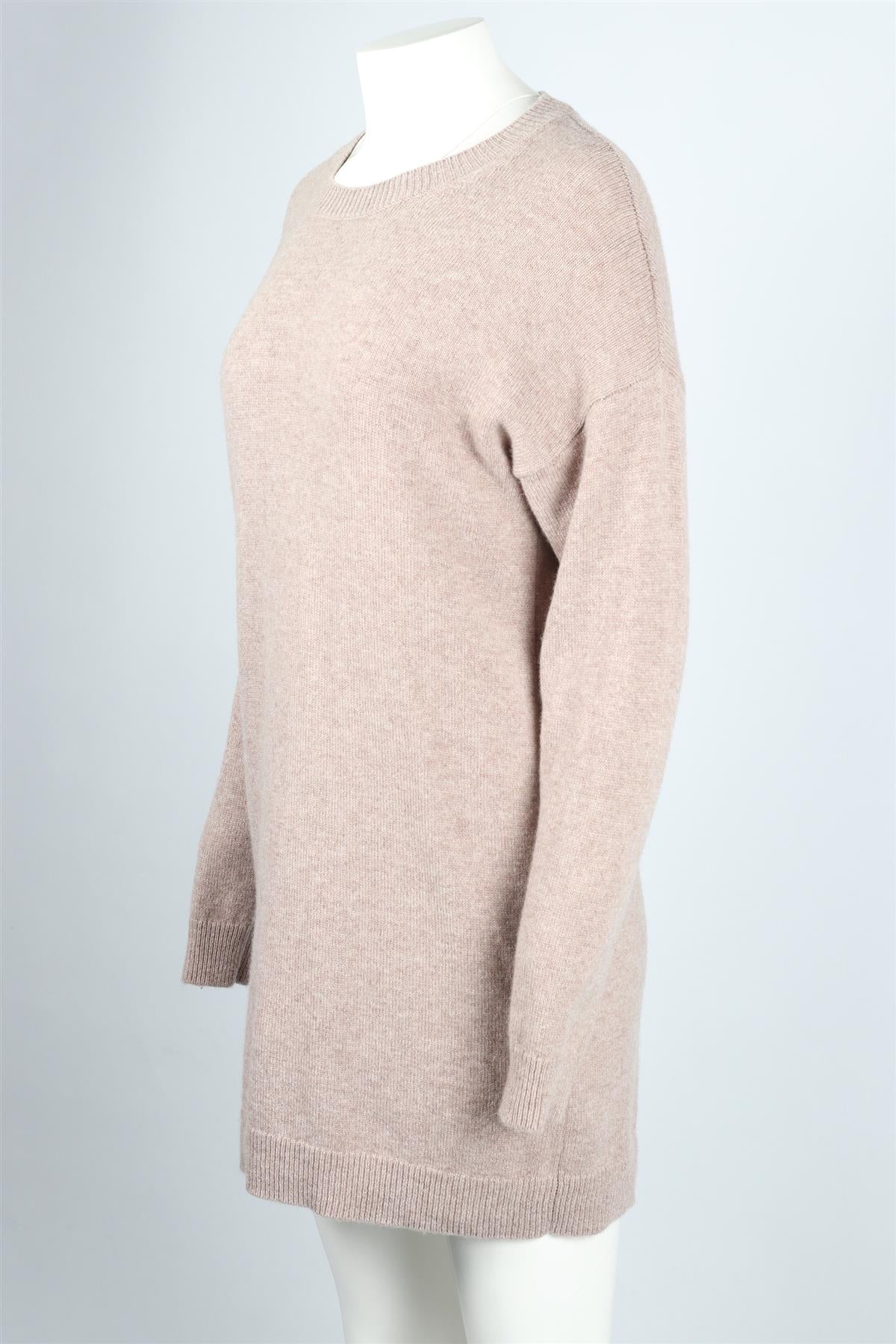 REFORMATION BEIGE CASHMERE SWEATER SMALL - Image 3