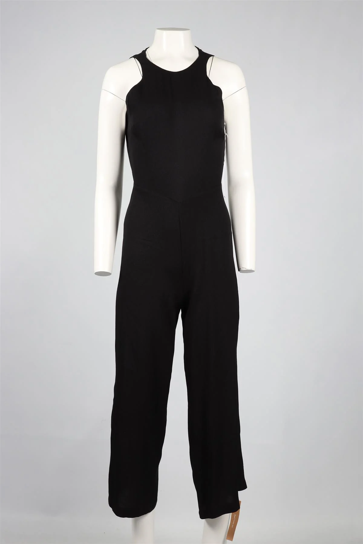 REFORMATION BLACK CREPE JUMPSUIT US 2 UK 6 - Image 2